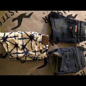 7 for all mankind Hudson lucky brand shorts